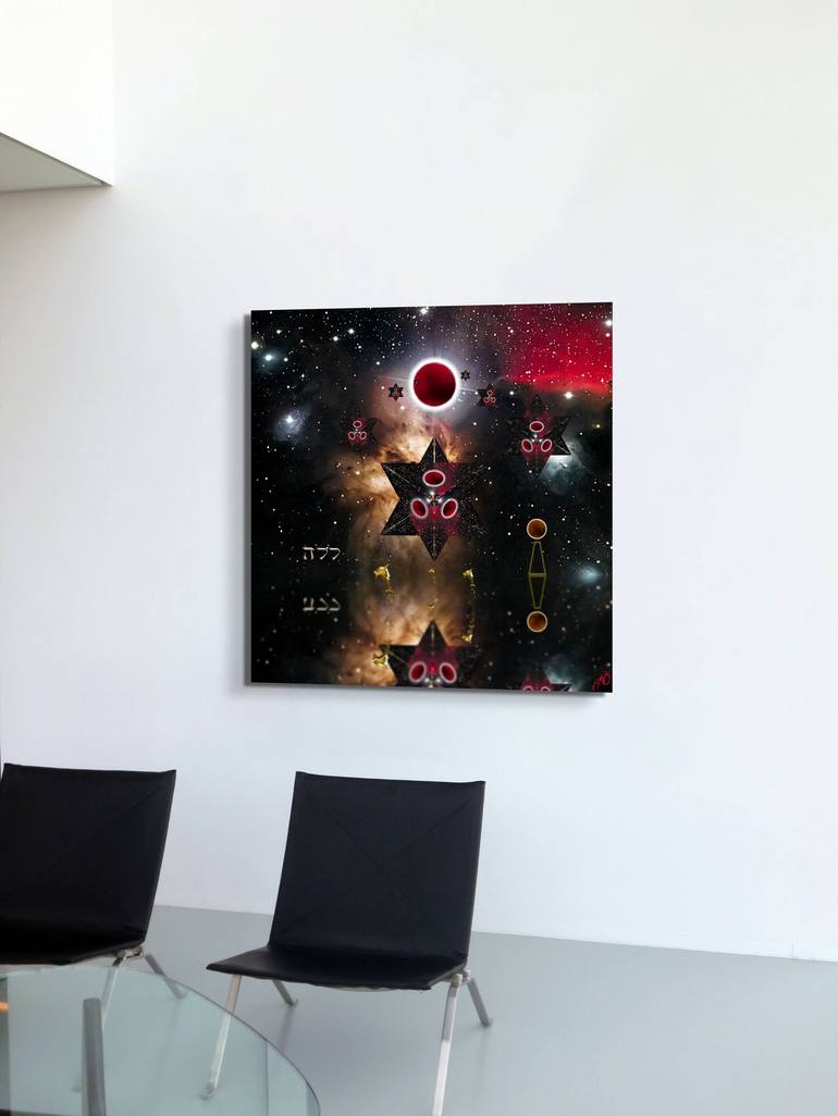 Original Outer Space Digital by Jason Lincoln Jeffers