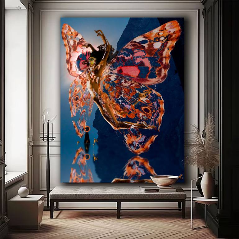 Original Abstract Expressionism Women Digital by Jason Lincoln Jeffers