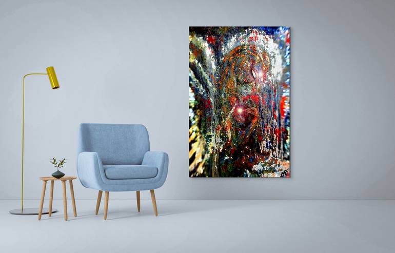 Original Abstract Expressionism Women Digital by Jason Lincoln Jeffers