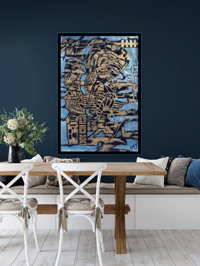 Original Abstract Painting by Jason Lincoln Jeffers