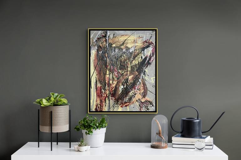 Original Abstract Expressionism Abstract Painting by Jason Lincoln Jeffers