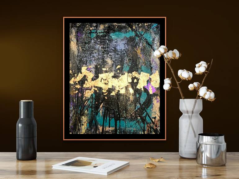 Original Abstract Expressionism Abstract Painting by Jason Lincoln Jeffers