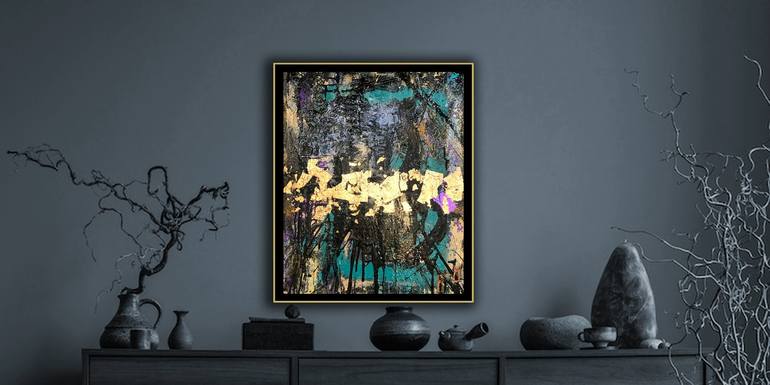 Original Abstract Expressionism Abstract Painting by Jason Lincoln Jeffers