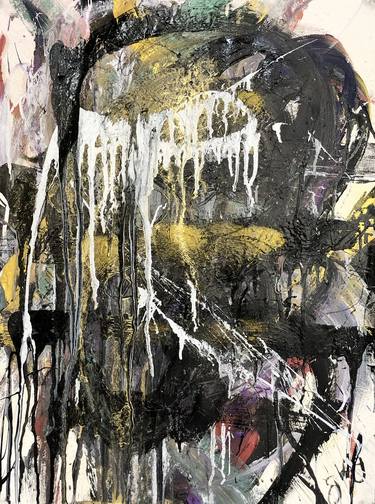 Original Abstract Expressionism Abstract Mixed Media by Jason Lincoln Jeffers