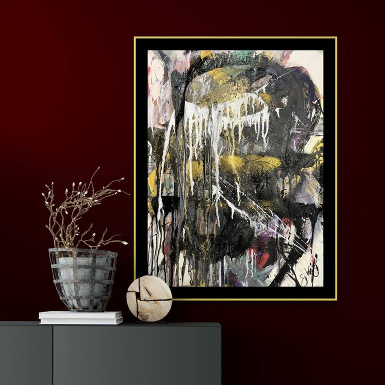 Original Abstract Mixed Media by Jason Lincoln Jeffers