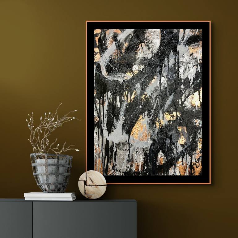 Original Abstract Mixed Media by Jason Lincoln Jeffers