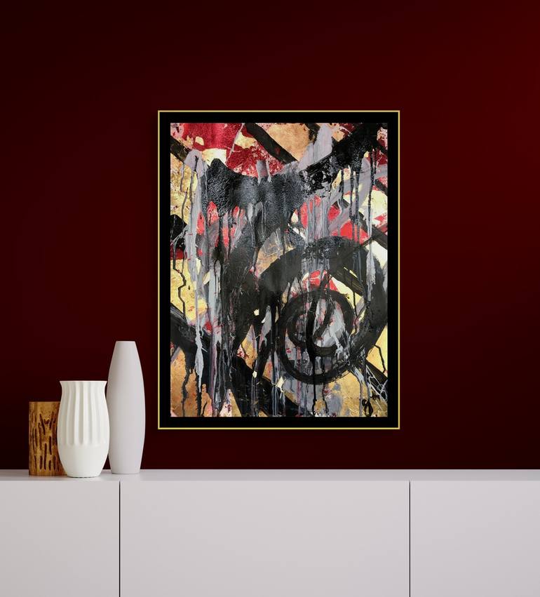 Original Abstract Expressionism Abstract Painting by Jason Lincoln Jeffers