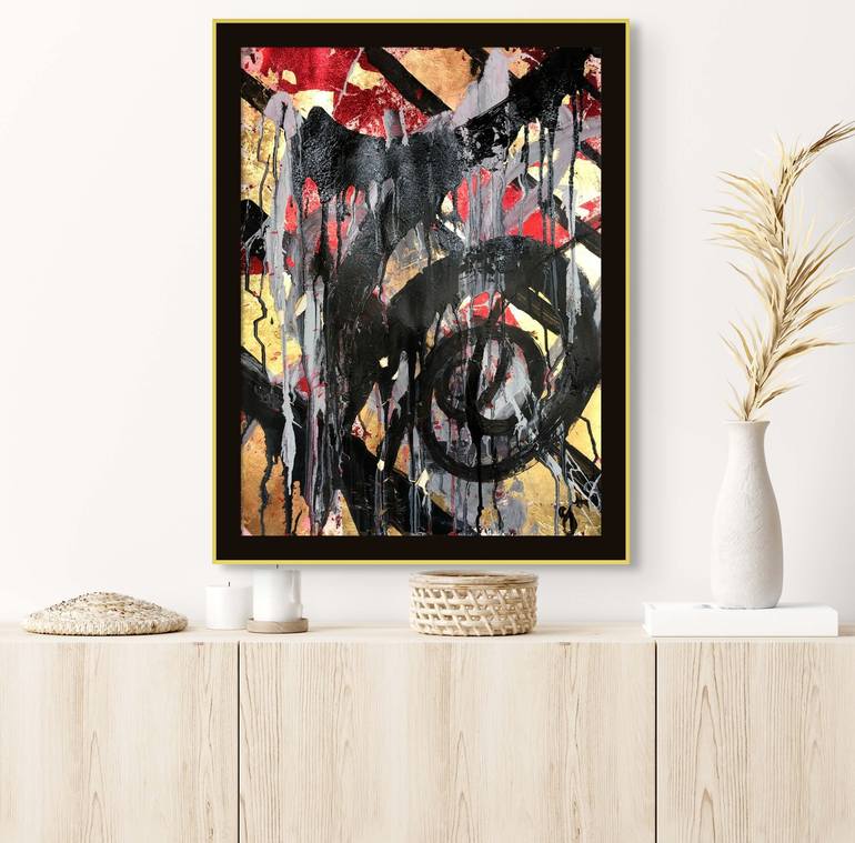 Original Abstract Expressionism Abstract Painting by Jason Lincoln Jeffers