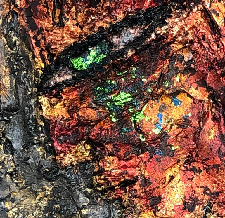 Original Abstract Expressionism Women Mixed Media by Jason Lincoln Jeffers