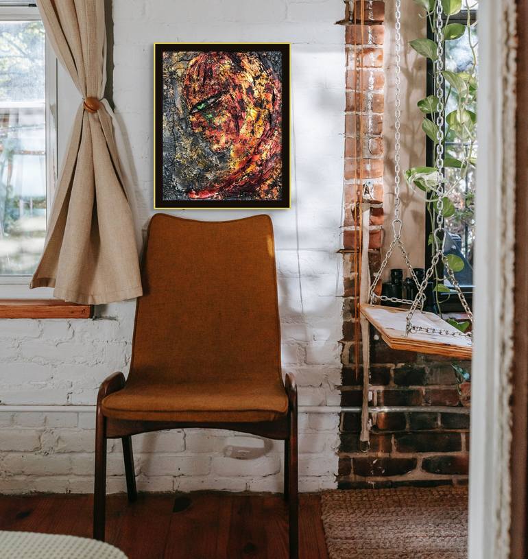 Original Abstract Expressionism Women Mixed Media by Jason Lincoln Jeffers