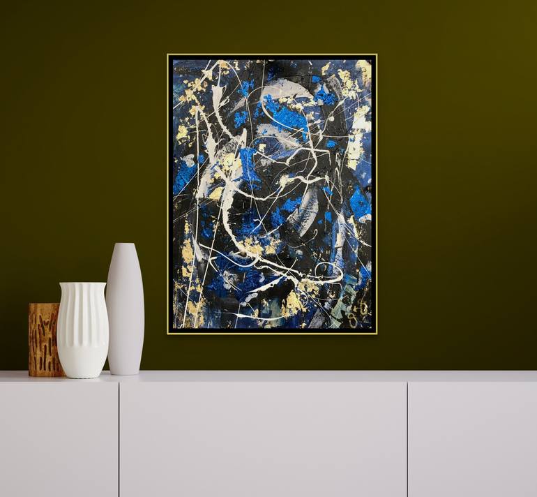 Original Abstract Expressionism Abstract Painting by Jason Lincoln Jeffers