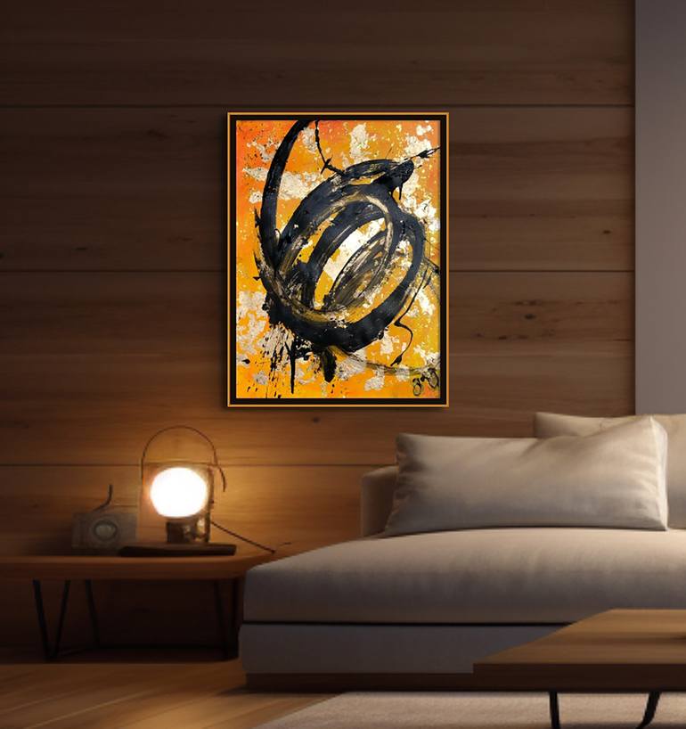 Original Abstract Expressionism Abstract Mixed Media by Jason Lincoln Jeffers