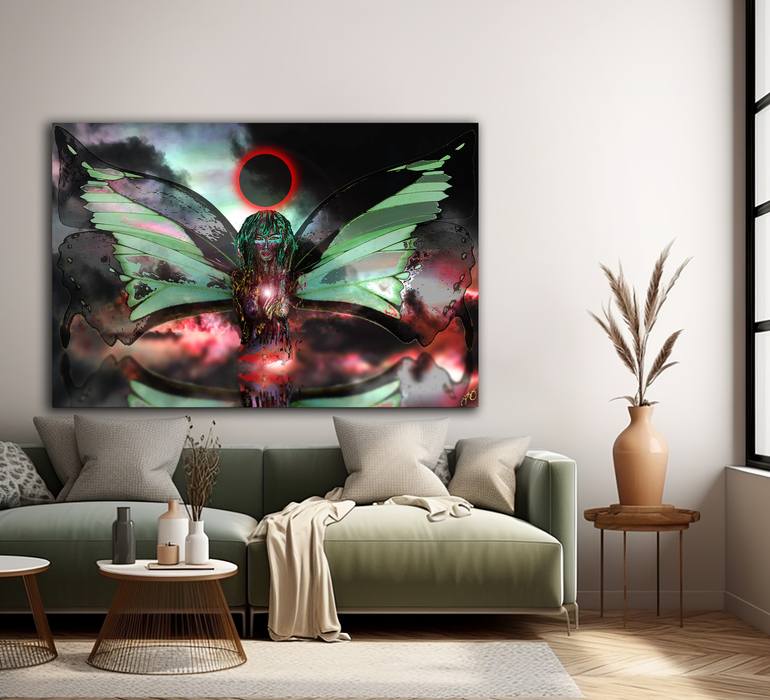 Original Abstract Expressionism Women Digital by Jason Lincoln Jeffers