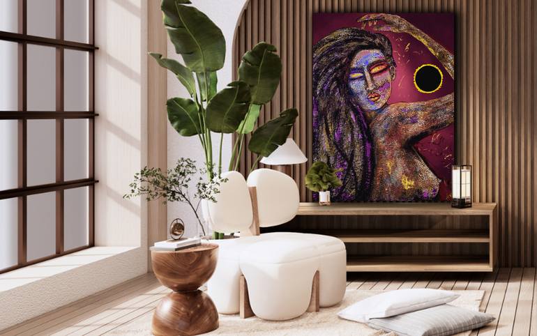 Original Abstract Expressionism Women Digital by Jason Lincoln Jeffers