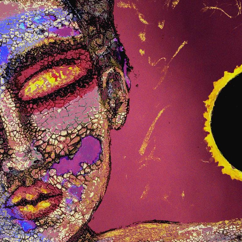 Original Abstract Expressionism Women Digital by Jason Lincoln Jeffers