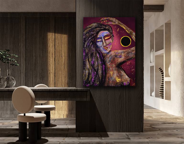 Original Abstract Expressionism Women Digital by Jason Lincoln Jeffers