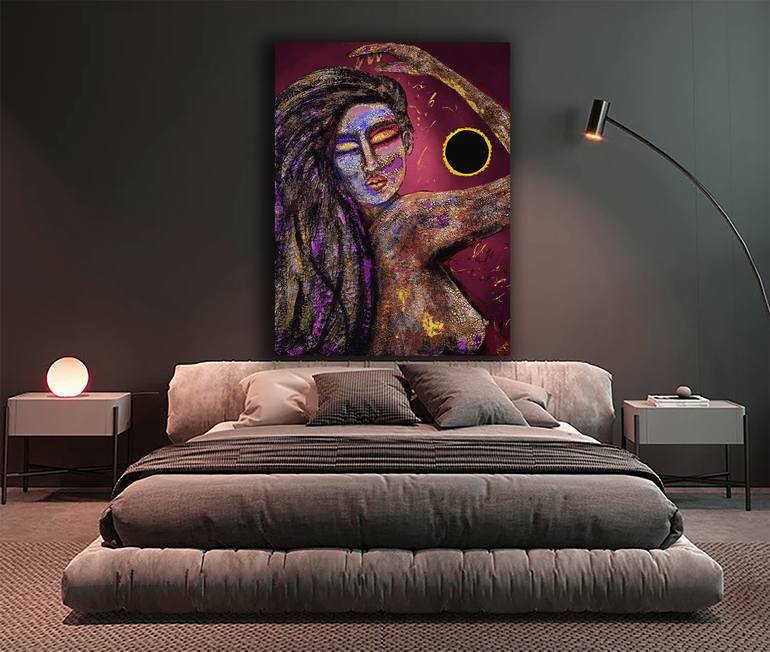 Original Abstract Expressionism Women Digital by Jason Lincoln Jeffers