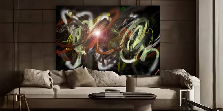 Original Abstract Digital by Jason Lincoln Jeffers