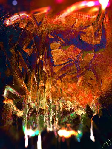 Original Abstract Expressionism Abstract Digital by Jason Lincoln Jeffers