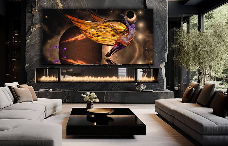 Original Abstract Expressionism Women Digital by Jason Lincoln Jeffers