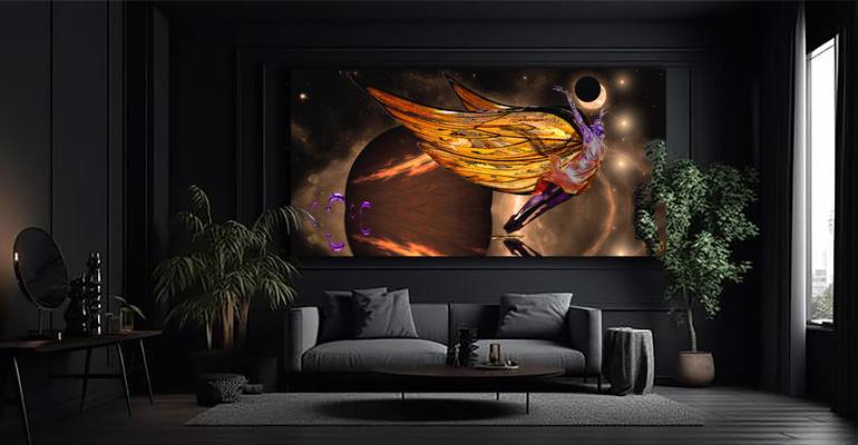 Original Abstract Expressionism Women Digital by Jason Lincoln Jeffers