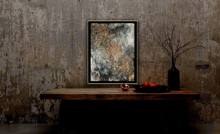 Original Abstract Expressionism Abstract Mixed Media by Jason Lincoln Jeffers