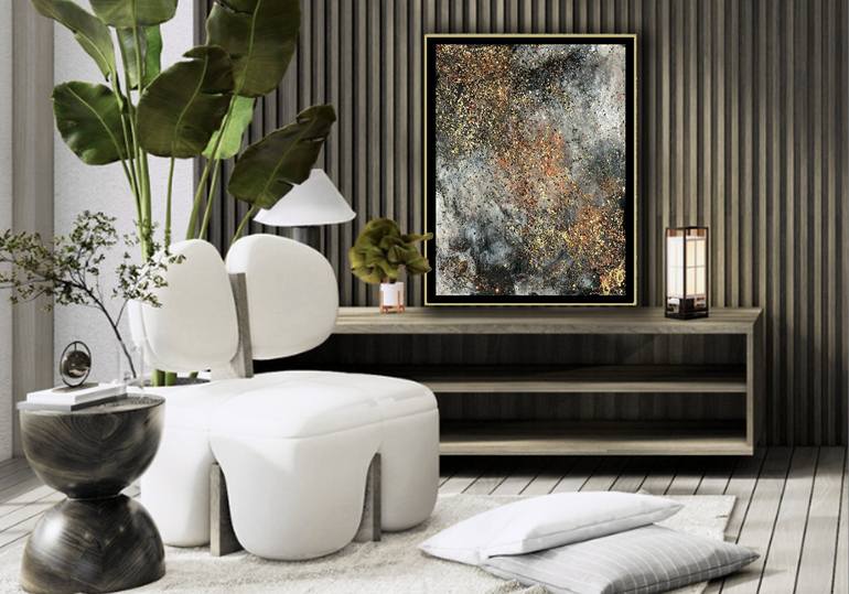 Original Abstract Expressionism Abstract Mixed Media by Jason Lincoln Jeffers