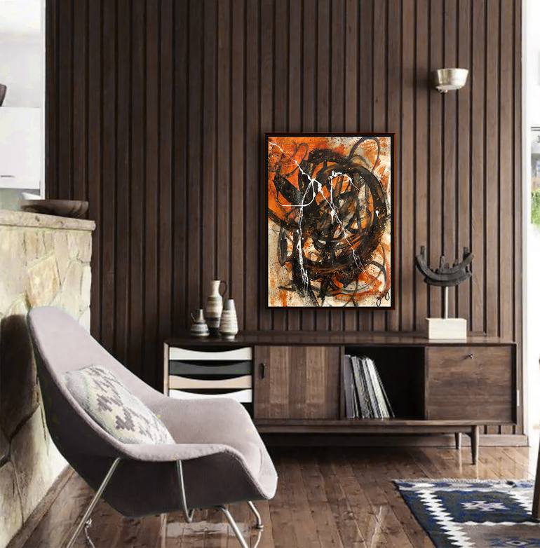 Original Abstract Expressionism Abstract Painting by Jason Lincoln Jeffers