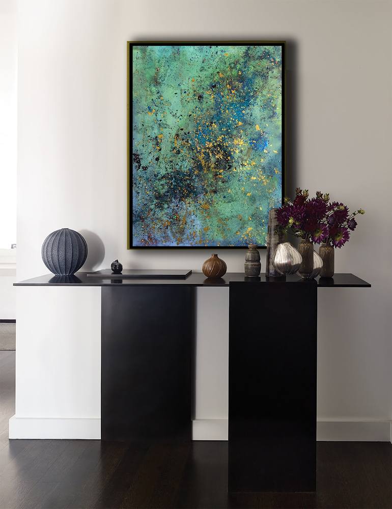 Original Abstract Expressionism Abstract Mixed Media by Jason Lincoln Jeffers