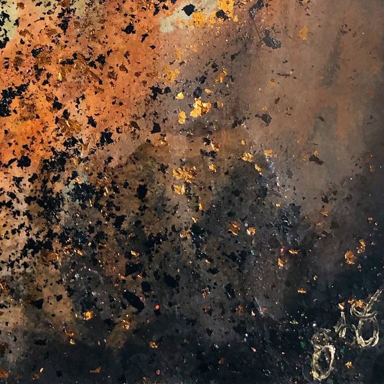 Original Abstract Expressionism Abstract Mixed Media by Jason Lincoln Jeffers