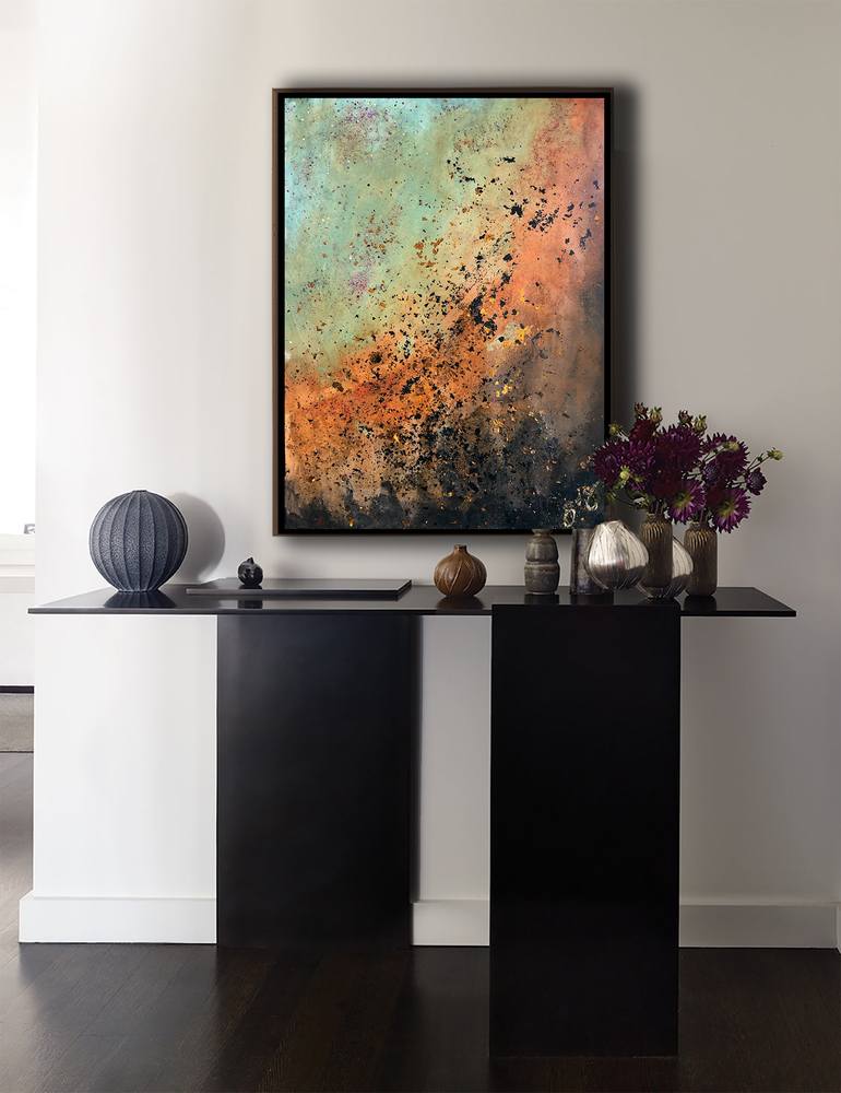 Original Abstract Expressionism Abstract Mixed Media by Jason Lincoln Jeffers