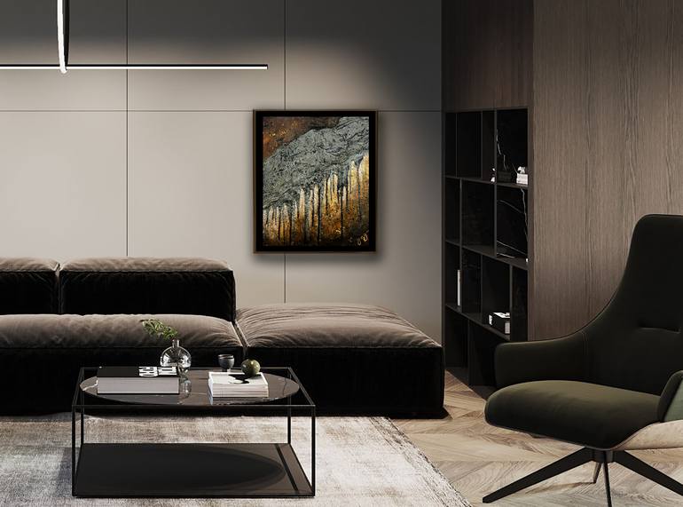 Original Abstract Expressionism Abstract Mixed Media by Jason Lincoln Jeffers