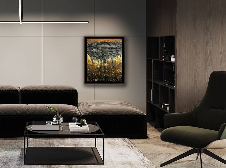 Original Abstract Expressionism Abstract Mixed Media by Jason Lincoln Jeffers