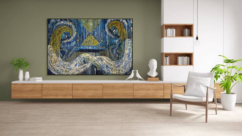 Original Abstract Expressionism Abstract Painting by Jason Lincoln Jeffers