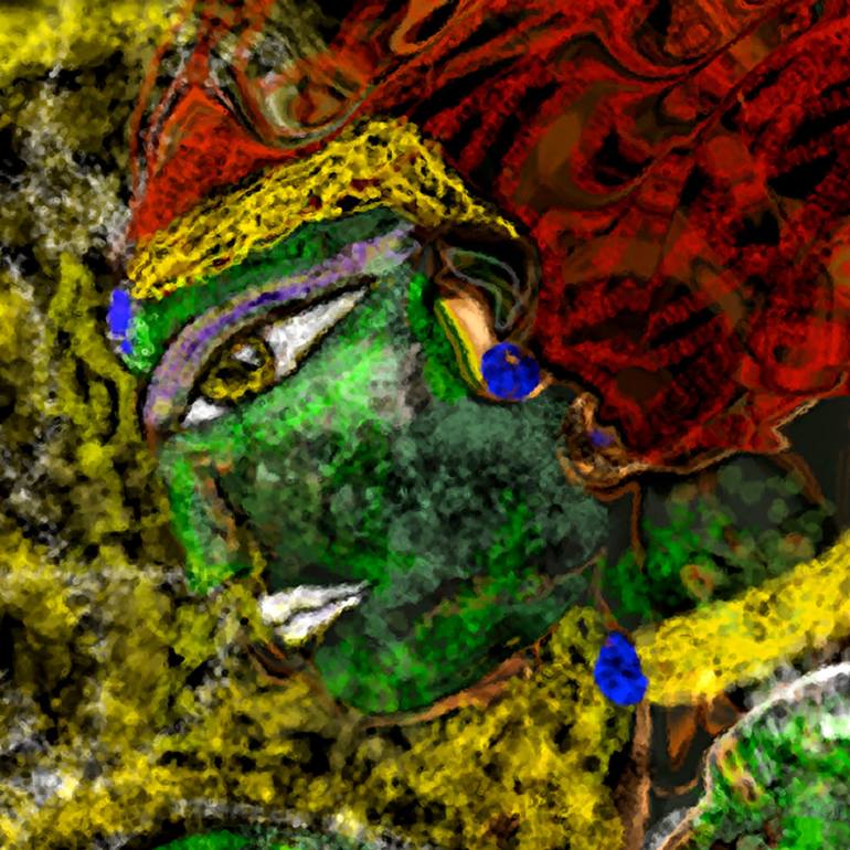 Original Abstract Women Digital by Jason Lincoln Jeffers