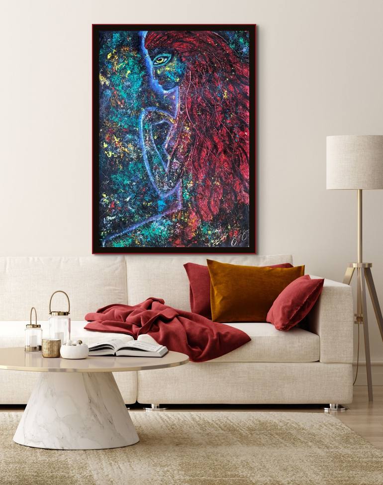 Original Abstract Expressionism Abstract Painting by Jason Lincoln Jeffers