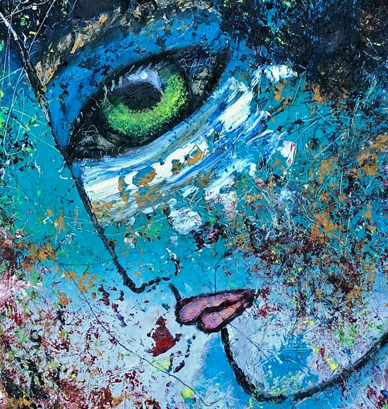 Original Abstract Expressionism Abstract Painting by Jason Lincoln Jeffers