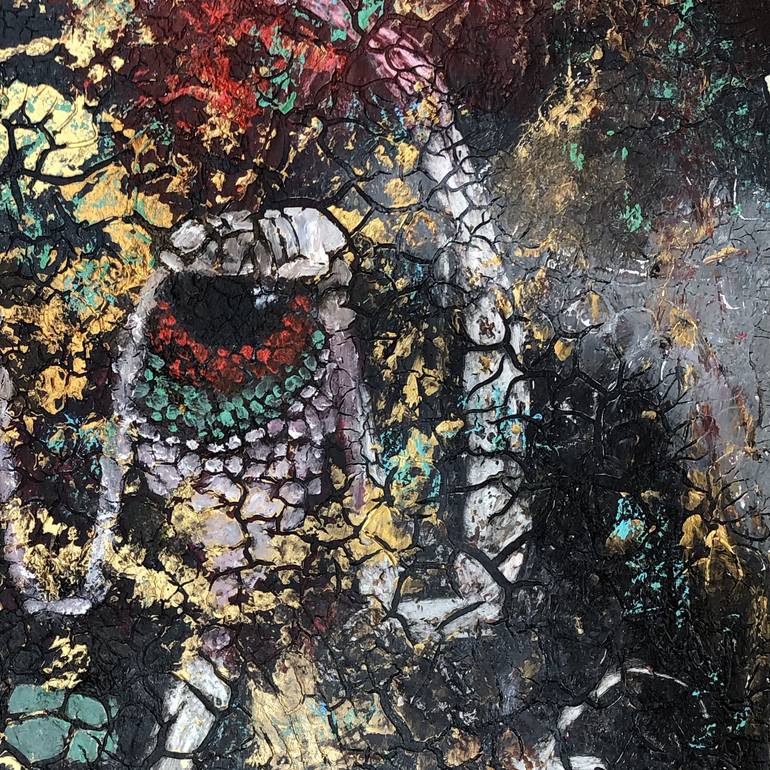 Original Abstract Expressionism Abstract Painting by Jason Lincoln Jeffers