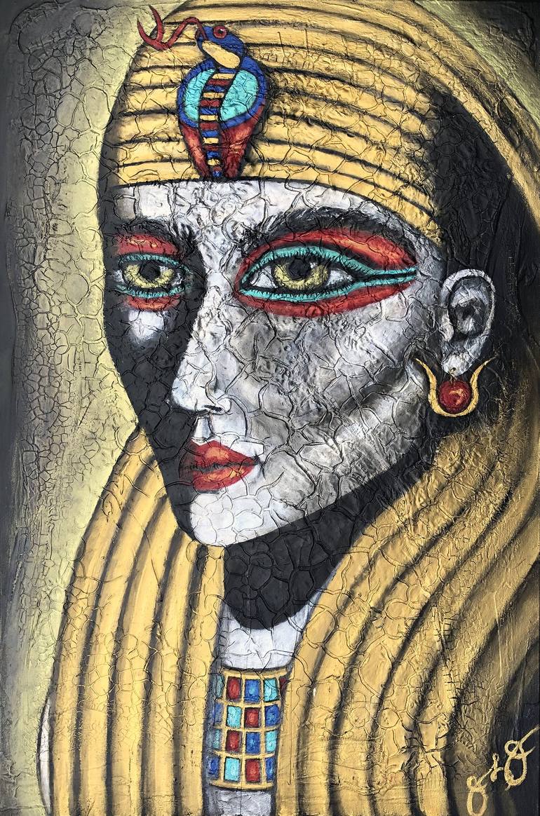 Hathor Painting By Jason Lincoln Jeffers Saatchi Art