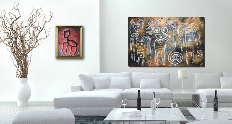 Original Abstract Expressionism Abstract Painting by Jason Lincoln Jeffers