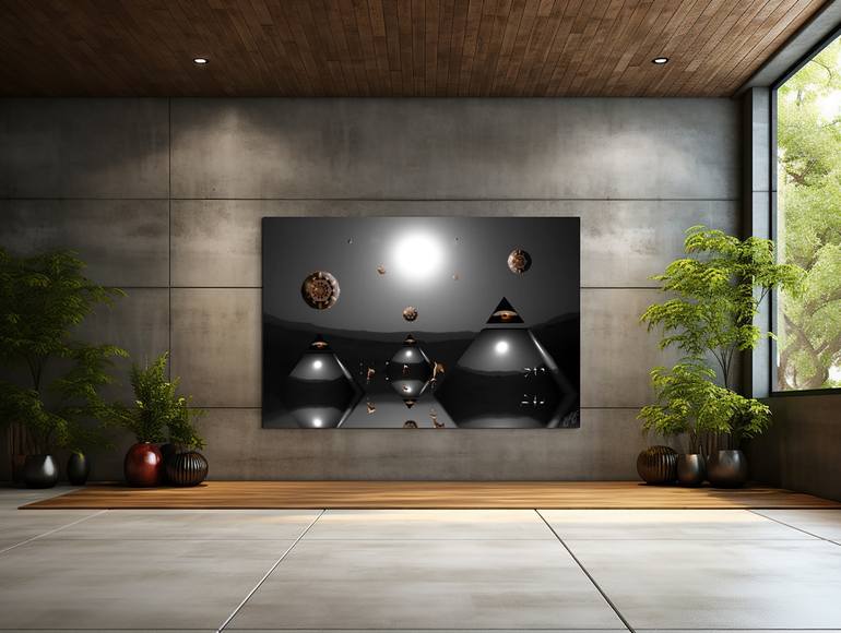 Original Modernism Geometric Digital by Jason Lincoln Jeffers