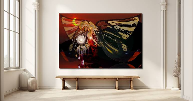 Original Abstract Women Digital by Jason Lincoln Jeffers