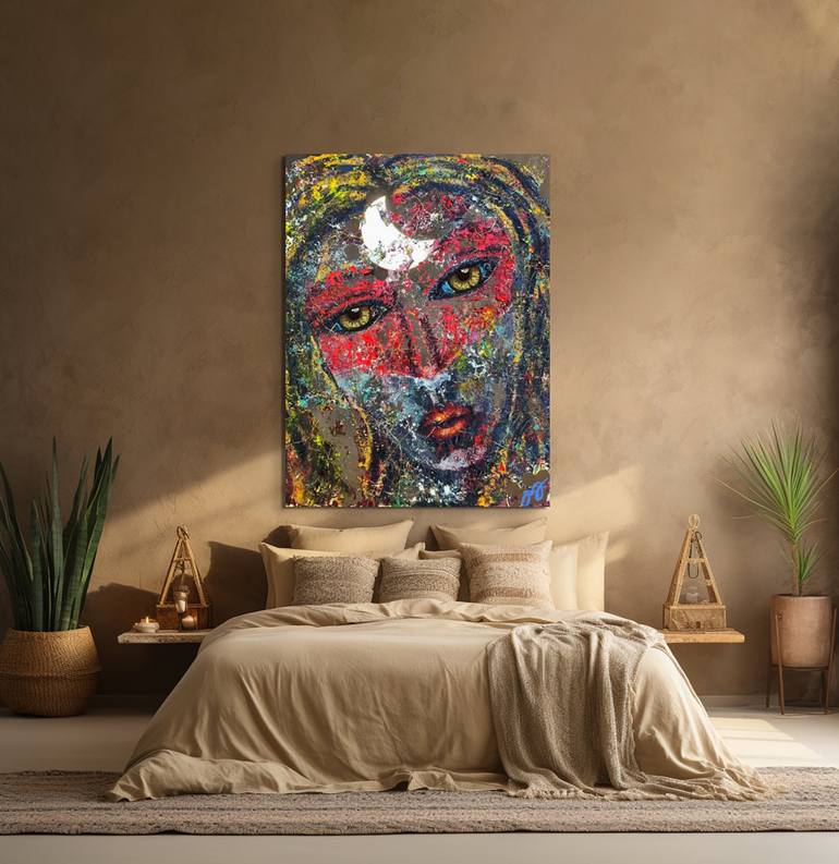 Original Abstract Expressionism Portrait Digital by Jason Lincoln Jeffers