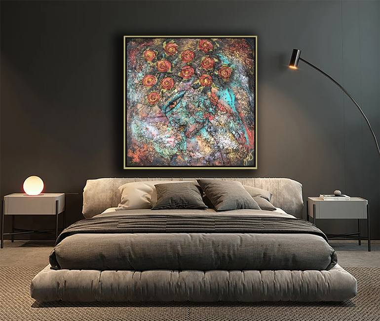 Original Abstract Expressionism Women Painting by Jason Lincoln Jeffers