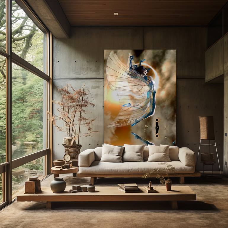 Original Abstract Expressionism Women Digital by Jason Lincoln Jeffers