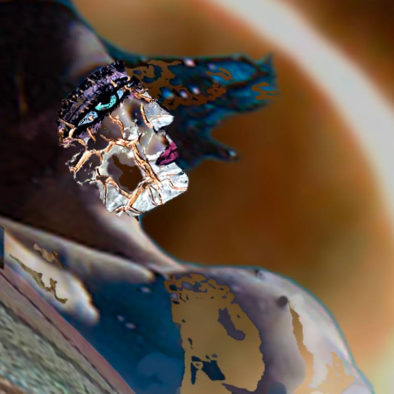 Original Abstract Expressionism Women Digital by Jason Lincoln Jeffers