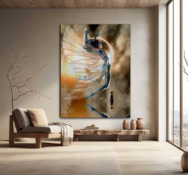 Original Abstract Expressionism Women Digital by Jason Lincoln Jeffers