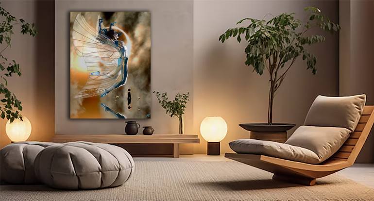 Original Abstract Expressionism Women Digital by Jason Lincoln Jeffers