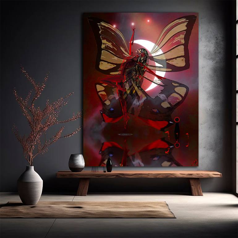 Original Abstract Expressionism Women Digital by Jason Lincoln Jeffers