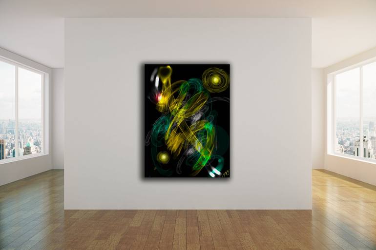 Original Abstract Expressionism Abstract Digital by Jason Lincoln Jeffers